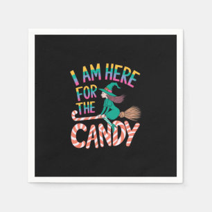 Wenn du das liest, ist sie dumm geworden Halloween Serviette