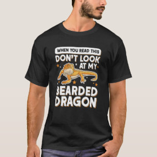 Wenn du das liest, schaue nicht auf meinen bärtige T-Shirt