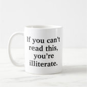 Wenn du das nicht lesen kannst kaffeetasse (Links)