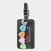 Wenn du das siehst, schreib meinen Namen. Gepäckanhänger (Vorderseite vertikal)