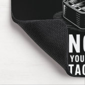 Wenn du deine Finger schätzt Lustige Angelköder-Bo Mousepad (Ecke)