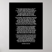 Wenn du deinen Kopf behalte, wenn alles um dich he Poster (Vorne)