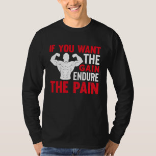 Wenn du den Gewinn willst, ertrage den Schmerz Fit T-Shirt