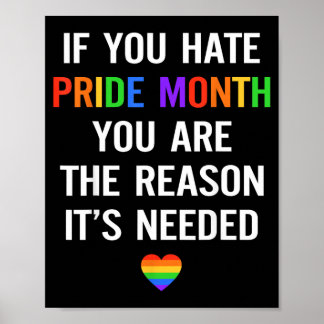Wenn du den Pride Month hasst, ist das der Grund,  Poster