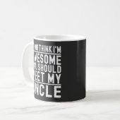Wenn du denkst, ich bin Phantastisch, solltest du Kaffeetasse (Vorderseite Links)