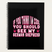 Wenn du denkst, ich sei Cool, dann sieh meinen deu Planer (Vorderseite)