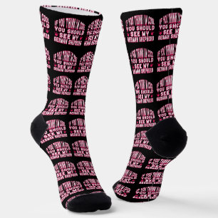 Wenn du denkst, ich sei Cool, dann sieh meinen deu Socken