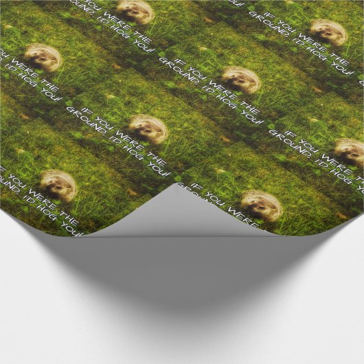 Wenn du der Boden wärst, würde ich dir das Verpack Geschenkpapier (Ecke)