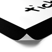 Wenn du die Hitze nicht aushalten kannst Poster (Ecke)