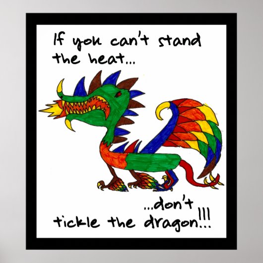 Wenn du die Hitze nicht aushalten kannst Poster (Vorne)