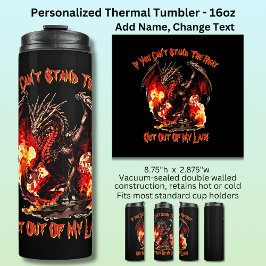 Wenn du die Hitze nicht aushalten kannst, raus aus Thermosbecher