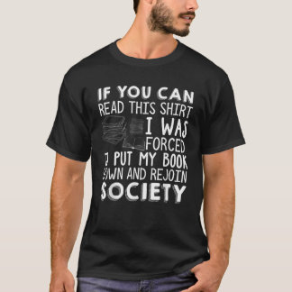 Wenn du dieses Buch lesen kannst Liebhaber der neu T-Shirt