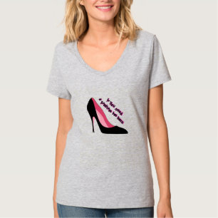 Wenn du ein Problem brauchst, bin ich hier – Frech T-Shirt