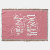 Wenn du ein Tänzer Verabrede Decke (Vorderseite)