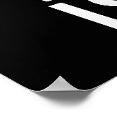 Wenn du ein Zeichen suchst, ist es das Poster (Ecke)