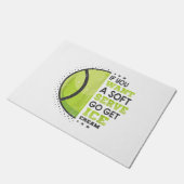 Wenn du einen weichen Serve Will, bekomme den Eisc Fußmatte (Schrägansicht)