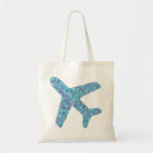 "Wenn du einmal den Flug probiert hast.." Airplane Tragetasche (Vorne)