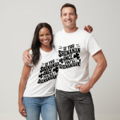 Wenn du einmal schummelst T-Shirt (Unisex)