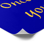 Wenn du erst einmal lesen lernst, wirst du für imm poster (Ecke)