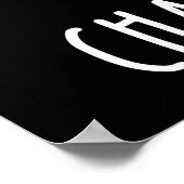 Wenn du es erst nicht schaffst.. Chai, wieder Chai Poster (Ecke)