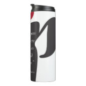 Wenn du es glaubst, werden sie es auch. thermosbecher (Nach rechts gedreht)