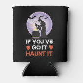 Wenn du es Got, hasse es lustiges Halloween Dosenkühler (Vorderseite)