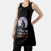 Wenn du es Got, hasse es lustiges Halloween Schürze (InSitu)