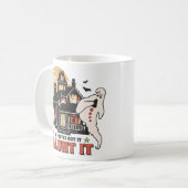 Wenn du es Got hast, spucke es. Kaffeetasse (Vorderseite Links)