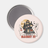 Wenn du es Got hast, spucke es. Magnet (Vorderseite/Rückseite)