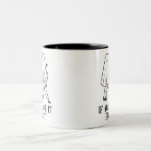 Wenn du es Got hast, spucke es - Niedliches Geiste Zweifarbige Tasse (Mittel)