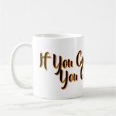 Wenn du es träumen kannst, kannst du es auch tun kaffeetasse (Links)