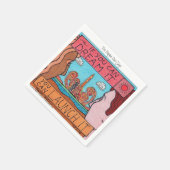 Wenn du es träumen kannst, kannst du es starten! serviette (Ecke)