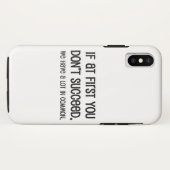Wenn du es zuerst nicht geschafft hast Case-Mate iPhone hülle (Rückseite (Horizontal))
