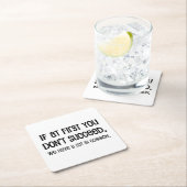 Wenn du es zuerst nicht geschafft hast rechteckiger pappuntersetzer (Vor Ort)