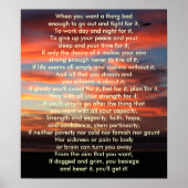 Wenn du etwas Schlechtes will Poster (Vorne)