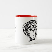 Wenn du etwas Schönes nicht sagen kannst, dann sag Zweifarbige Tasse (Mittel)