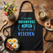 Wenn du Frühstück im Bett willst Schürze