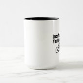 Wenn du gehst Tricks-Tasse Tasse (Zentrum)