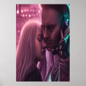 Wenn du geweint hast | AI Art Poster (Vorne)