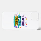 Wenn du glücklich bist und du weißt, dass es deine Case-Mate iPhone hülle (Rückseite (Horizontal))