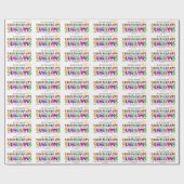 Wenn du gute Gedanken hast, werden sie ausgehen Geschenkpapier (Flach)