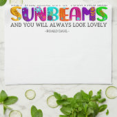 Wenn du gute Gedanken hast, werden sie ausgehen Geschirrtuch (Gefaltet)