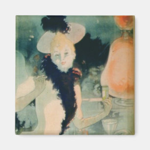 'Wenn du hust, nimm Geraudel Pastilles' (Farbe li Magnet