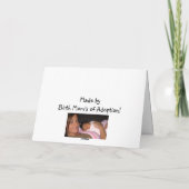 Wenn du ihr sagen willst, wenn sie will, es zu wis karte (Rückseite)