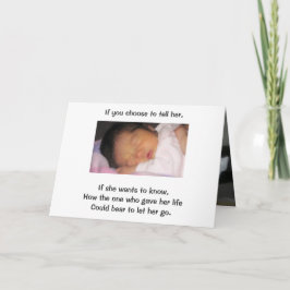 Wenn du ihr sagen willst, wenn sie will, es zu wis karte