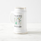 Wenn du im Inneren tot bist, aber es ist St. Patri Bierglas (Vorderseite Links)