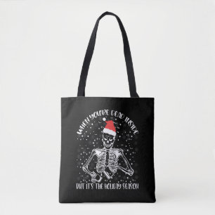 Wenn du innerlich tot bist, aber es ist Weihnachts Tasche