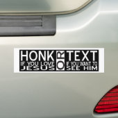 Wenn du Jesus Text Liebe, würdest du ihn Gewollt s Autoaufkleber (Auf Auto)