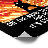 Wenn du kämpfen willst wie der dritte Monke Poster (Ecke)