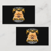 Wenn du keinen Spitz witzig hast Visitenkarte (Vorne/Hinten)